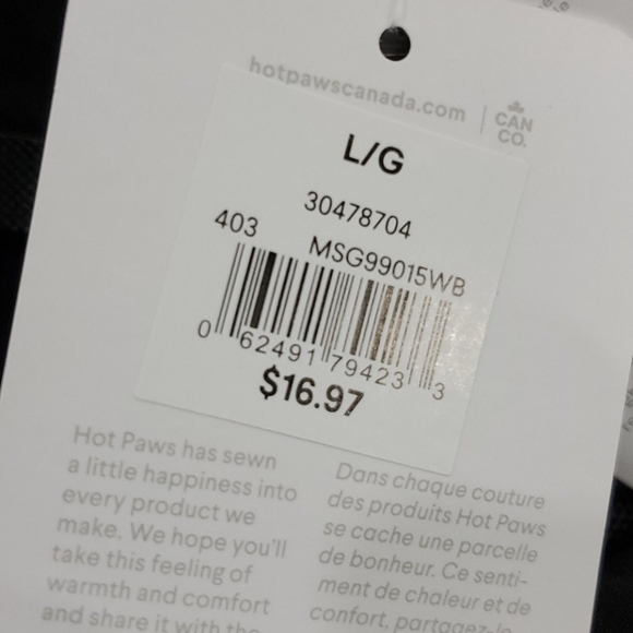 Winter Gloves Hot Paws S L XL - Picture 6 of 6